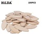 HILDA, 100 шт.,  20 #, деревянное печенье для шипорезного станка, деревообрабатывающий фрезерный станок