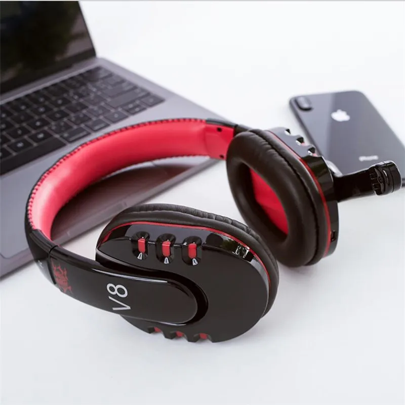 Россия сток чистая продажа Bluetooth игровая гарнитура w микрофон беспроводные