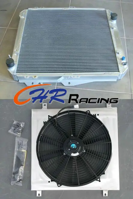 aluminum radiator &amp shroud for Toyota Hilux surf KZN130 1KZ-TE 1993-1996 new | Автомобили и мотоциклы