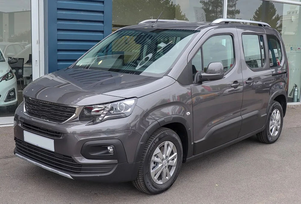 2 шт ABS хромированная Автомобильная Боковая дверь крышка зеркала заднего вида для Citroen Berlingo III/Rifter/Combo E/peugeot Partner II 2012