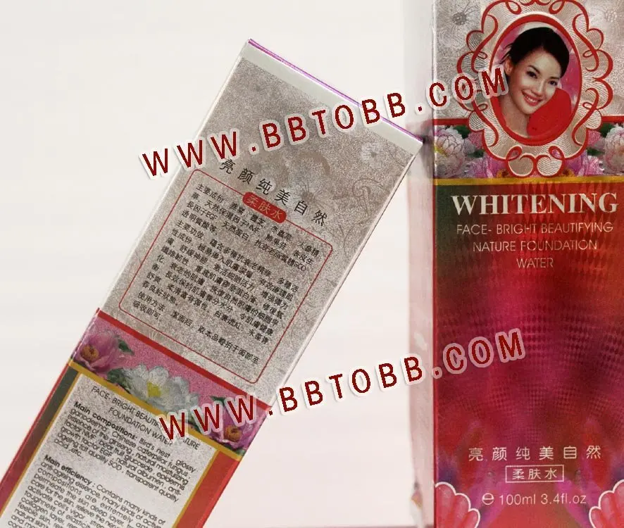 Бесплатная доставка водостойкая натуральная основа для макияжа лица YiQi с ярким