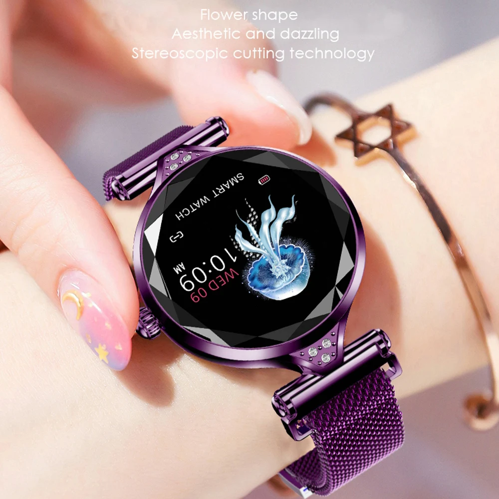 LEMFO 2019 New Luxury Smart Watch Women Sport IP67 Waterproof Bluetooth For Android IOS Iphone Smartwatch Gift Girlfriend | Электроника