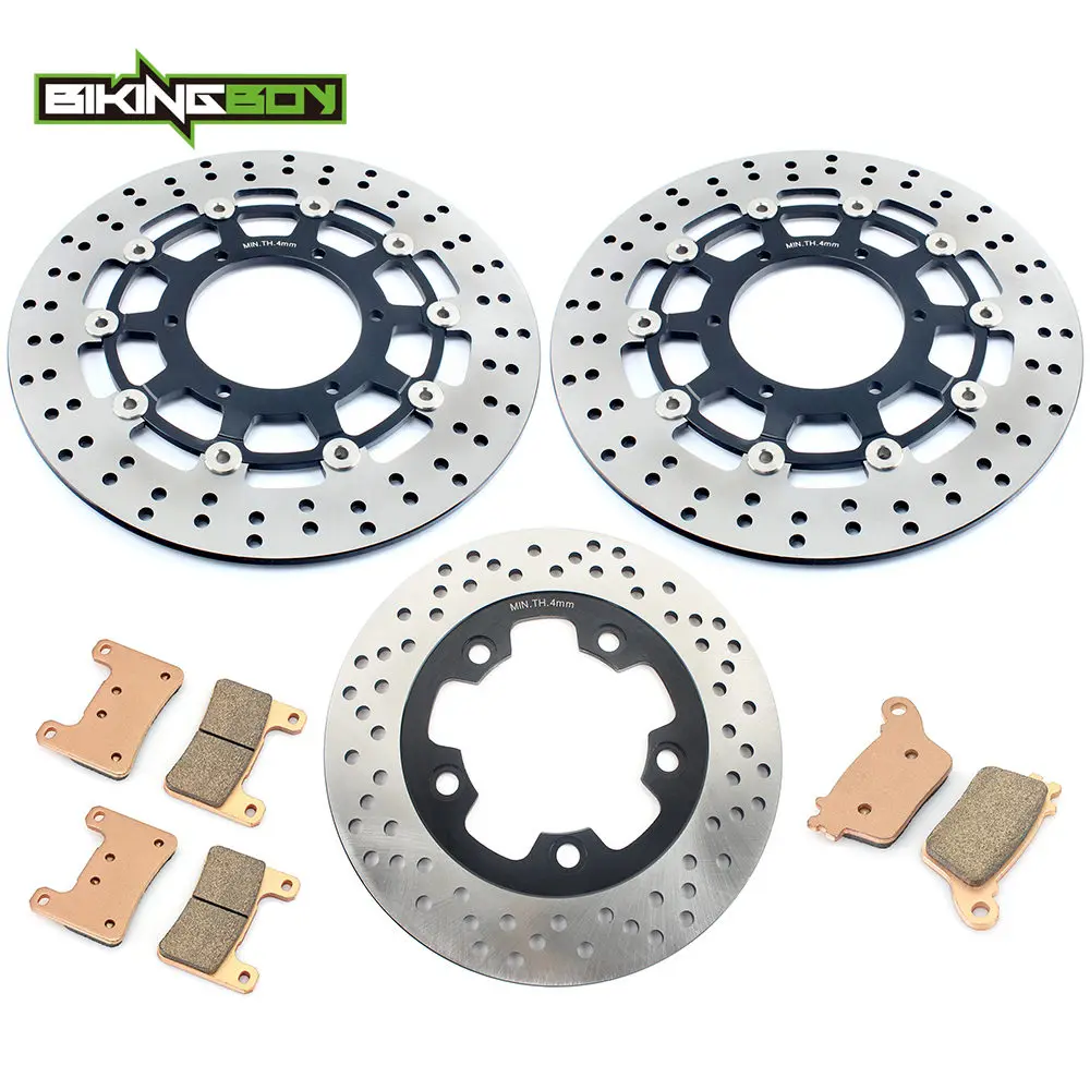 BIKINGBOY для Suzuki GSXR gsx r 1000 2009 2010 2011 передние задние тормозные диски роторы + колодки