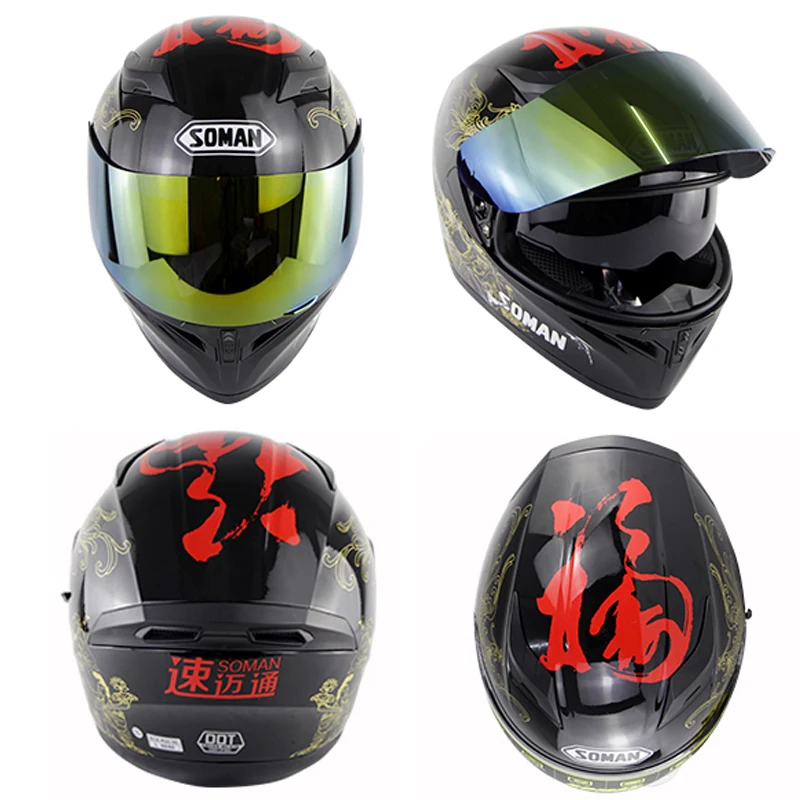 Motorcycle Helmet Full Face Casque Moto Riding ABS Motocross Helmet Women Men Motorbike Capacete  ECE Certification Casco Moto enlarge