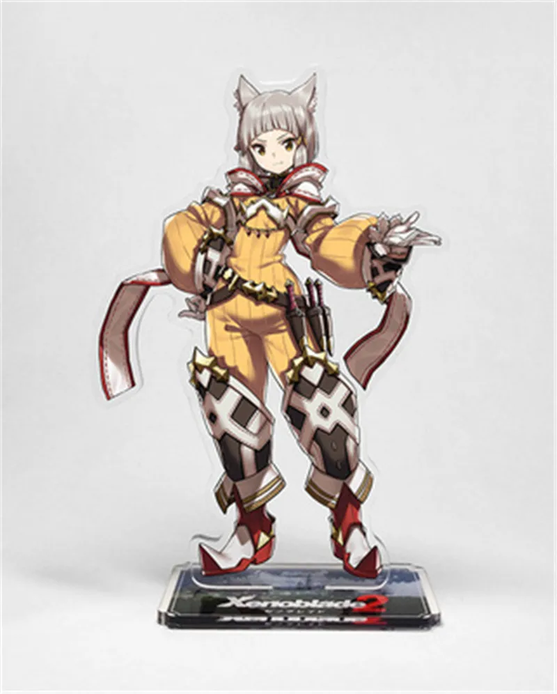 Аниме Косплей Xenoblade Chronicles 2 Rex Nia акриловая подставка фигурка Подарочная игрушка Хэллоуин косплей стол подвесная игрушка - Цвет: B