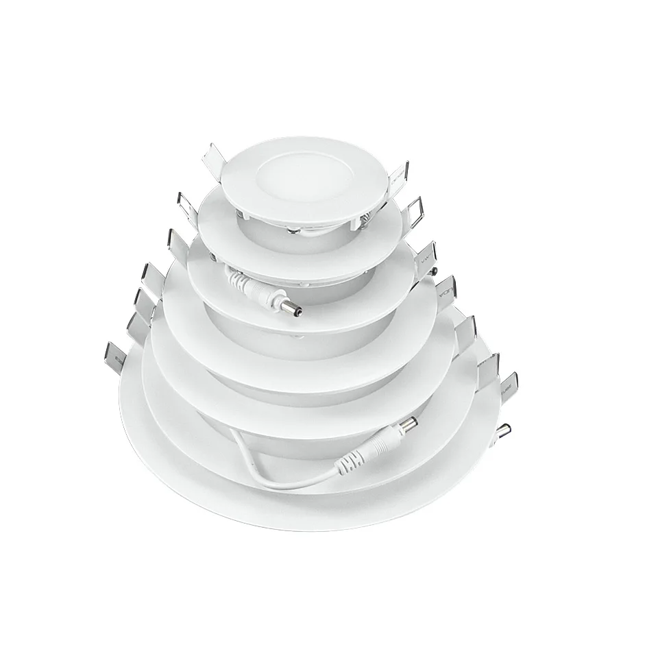 Ультратонкая светодиодная панель потолочный светильник 3 Вт/4 Вт/6 Вт/9 Вт/12 Вт/15