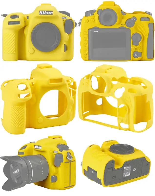 Мягкий силиконовый резиновый защитный чехол для камеры D500 Nikon | Электроника