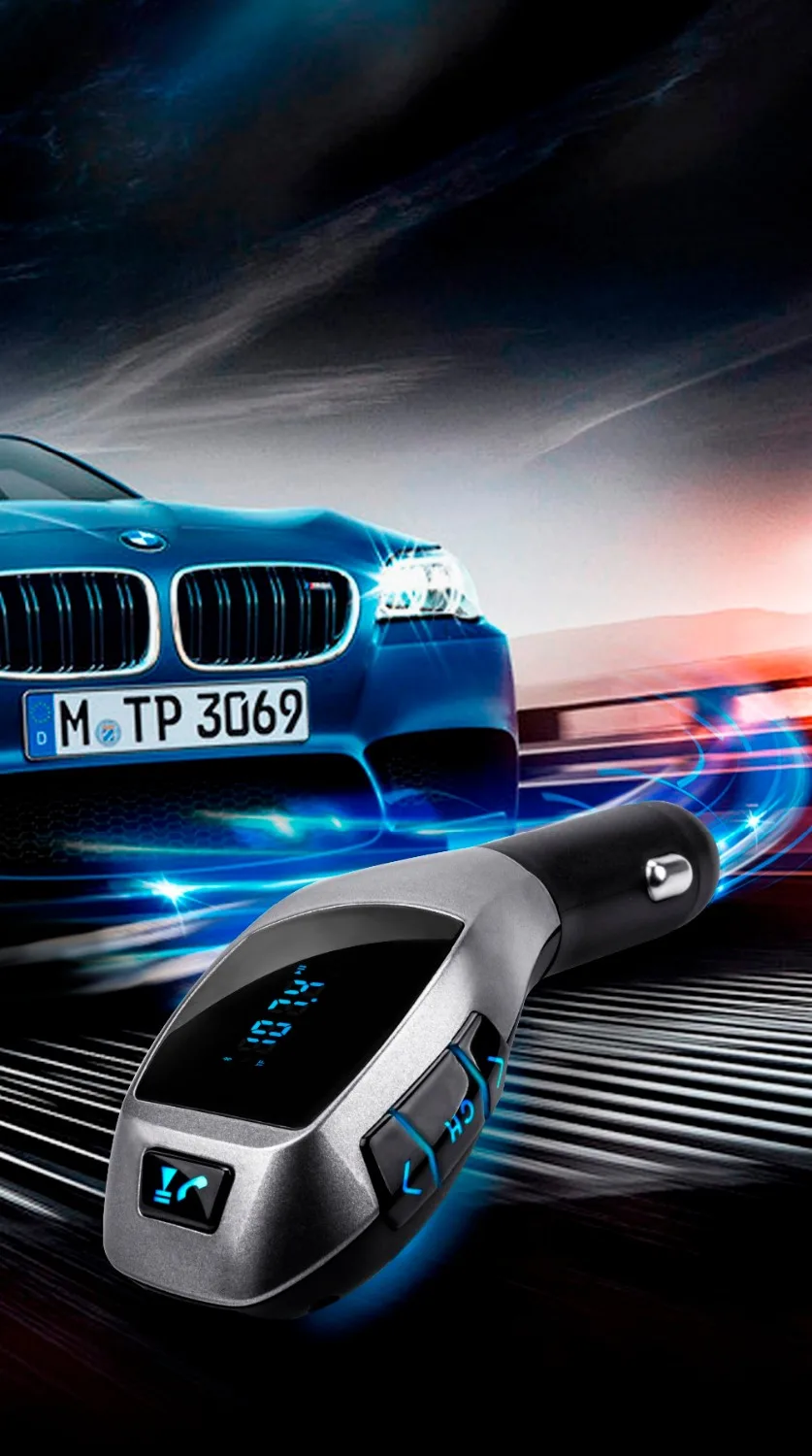 Цена завода X5 Bluetooth Автомобильный Комплект Беспроводной MP3 Плеер FM Передатчик