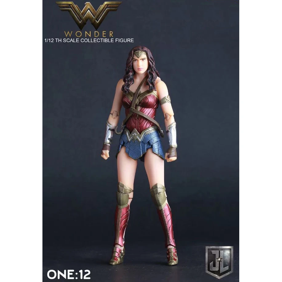 Xinduplan DC Comics Лига Справедливости Wonder Woman Сумасшедший Игрушечные лошадки 6 дюймов
