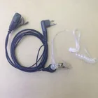 Honghuismart хомут для наушников с воздушной трубкой, 2 контакта, разъем M для motorola ep450, gp88, gp3188, cp040, a8, Hytera и т. Д. Рация