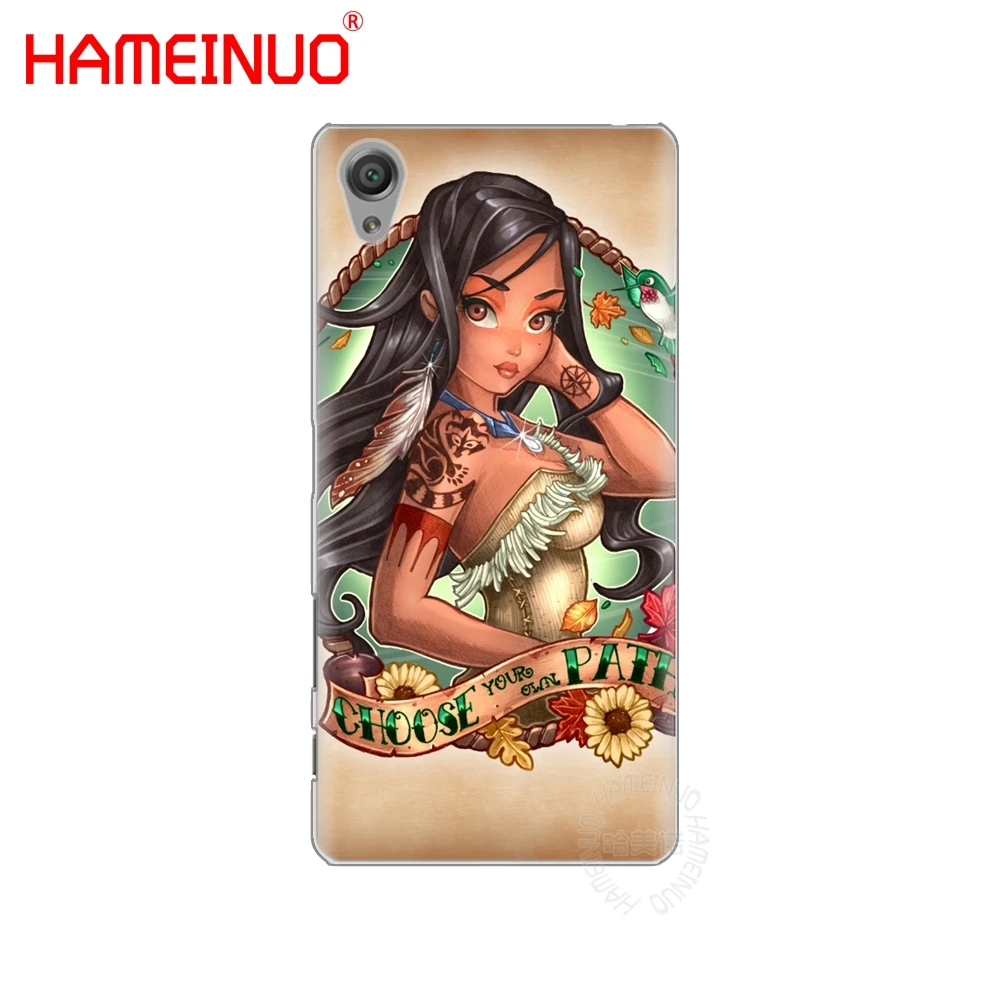 HAMEINUO принцесса мультфильм чехол для телефона для sony xperia C6 XA1 XA2 XA ULTRA X XP L1 L2 X XZ1 compact XR/XZ PREMIUM