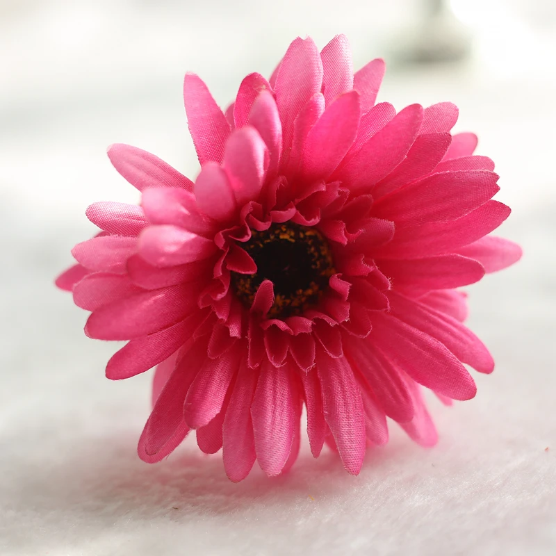 New Arrival Silk Gerbera Artificial Flower Bouquet For Wedding Car Decoration DIY Garland Decorative Floristry Flowers GHMY | Дом и сад