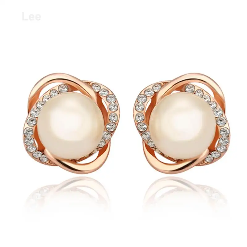 E873 pearl earrings pendientes perlas aretes de mujer korean orecchini perle | Украшения и аксессуары