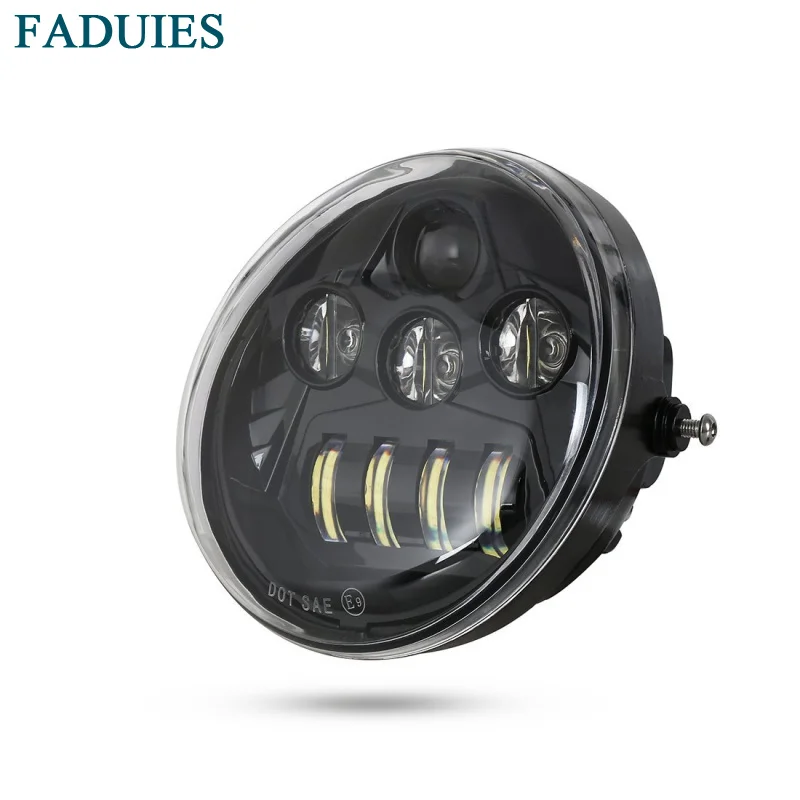 FADUIES 2017 светодиодный алюминиевый налобный фонарь для мотоцикла Harley V Rod VRSCA VRSC 60