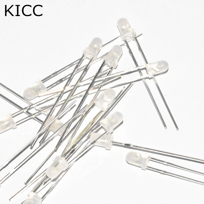 

1000* Light emitting diode 3MM green LED Mist