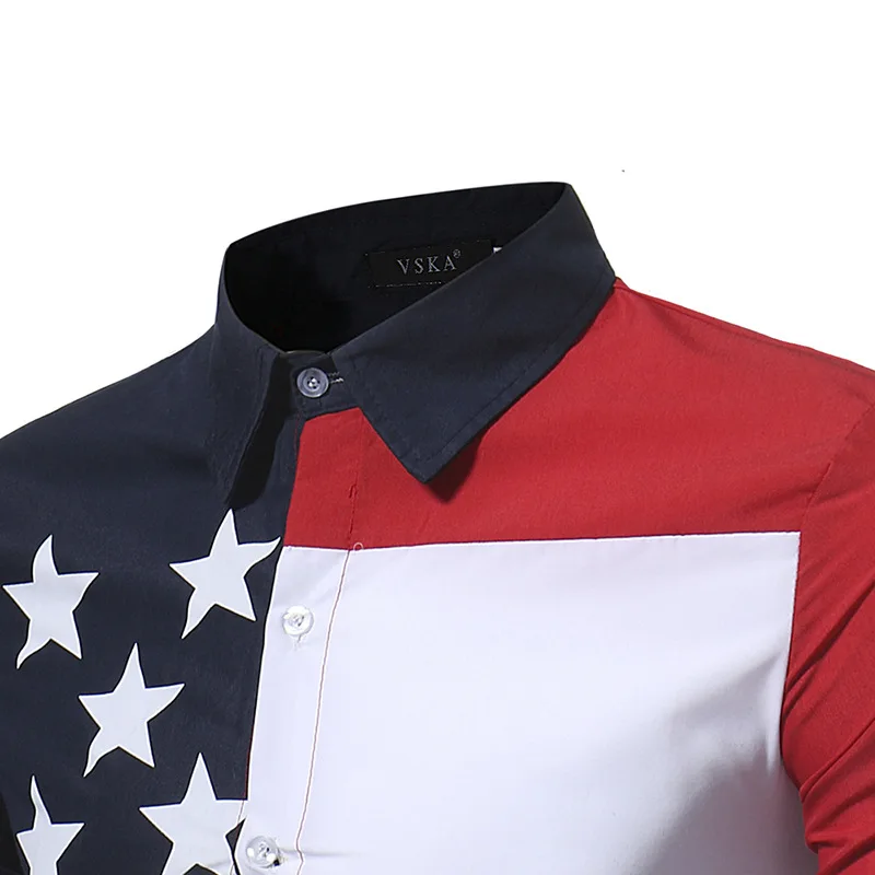 2018 Новый Slim Fit Для мужчин рубашка с длинными рукавами модный бренд одежда Camisa