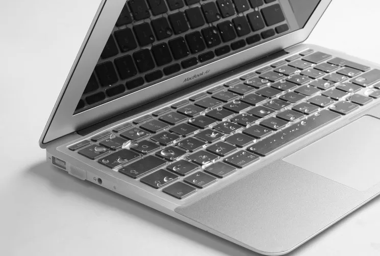 Free Shipping EU TPU Silicone Keyboard Protector Crystal Clear Skin Cover Film For Apple Macbook Pro Air Retina pro 13&quot 15&quot |