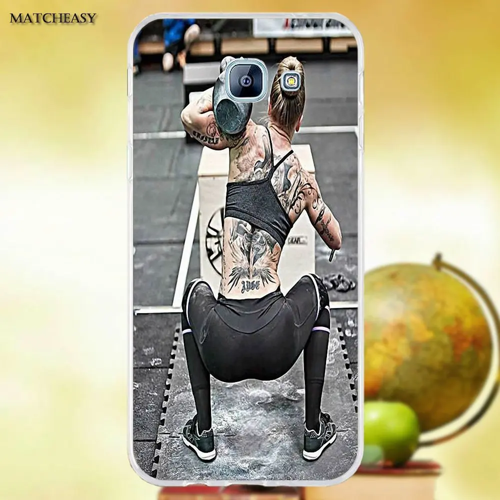 Мягкий TPU мобильный телефон чехлы для Samsung Galaxy A3 A5 A7 J1 J2 J3 J5 J7 2015 2016 2017 Бодибилдинг