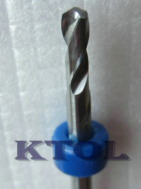 Новые 10 шт 3 175 мм PCB Фрезерные фрезы точная обработка алюминиевая медная пластина