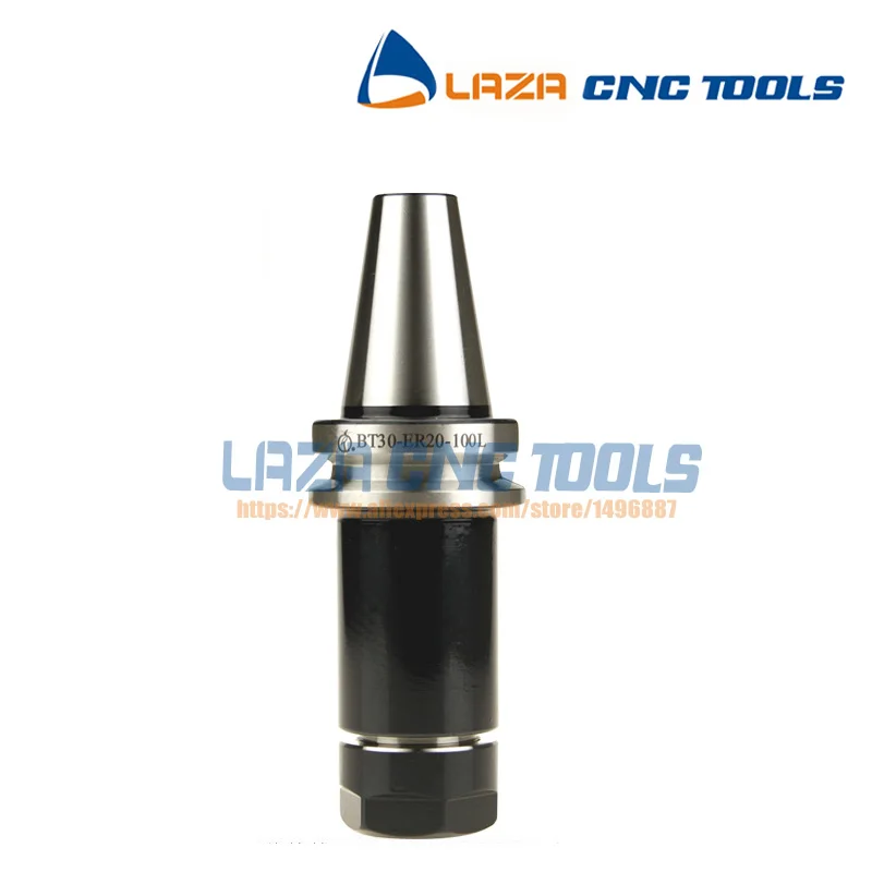 BT30-ER20-100L пружина ER цанговый патрон фрезерный держатель для ЧПУ Зажимная Концевая