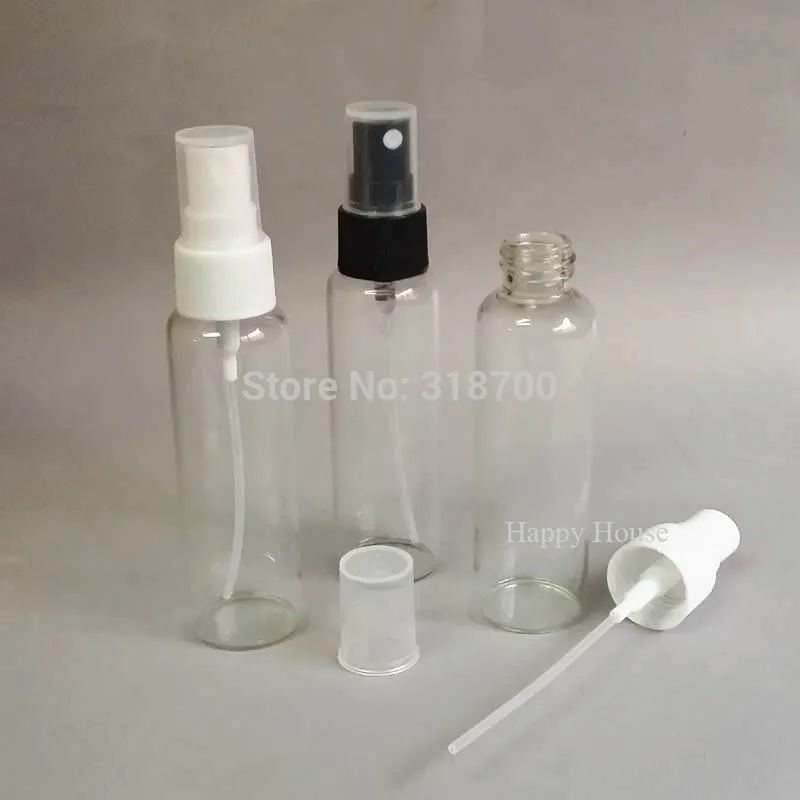 

12 x 50ml Clear Perfume Glass Bottle 50cc Glass Mist Sprayer Bottle 50cc Glass Container With Mist Sprayer