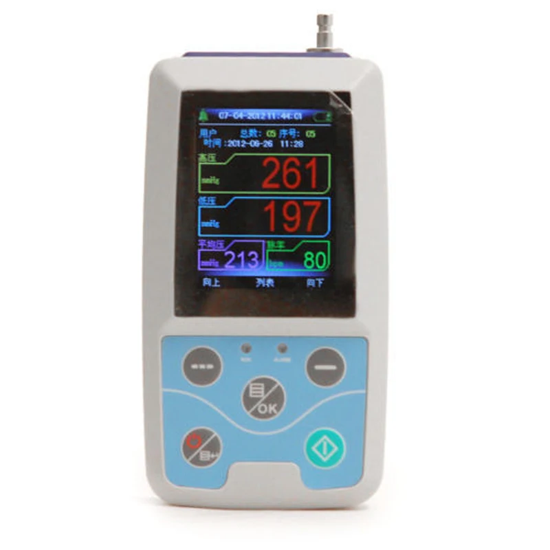 ABPM50 Holter Монитор артериального давления с ПК программного обеспечения CONTEC BP метр Взрослый манжета 24 часа записи
