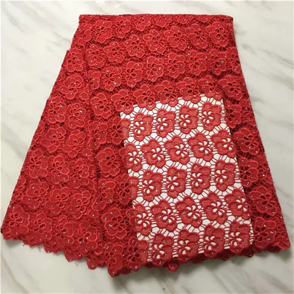 Fashionable high quality african cord lace fabric chemical water soluble guipure African swiss voile pfl9-19 | Дом и сад