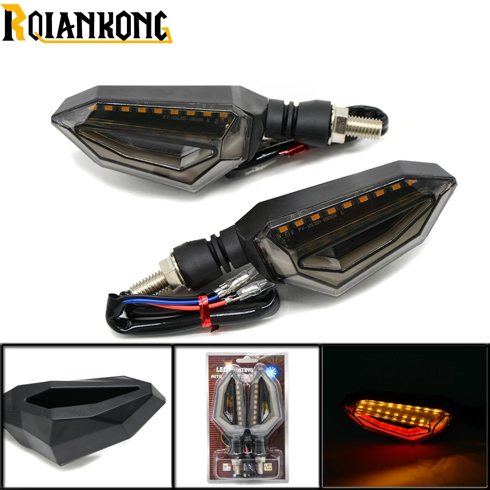 

Universal Motorcycle Motobike LED Tail Light flashers Turn Signal For yamaha r6 fz1 r1 r25 xjr 1300 fz8 XJ6/FZ6 ybr 125 mt 03