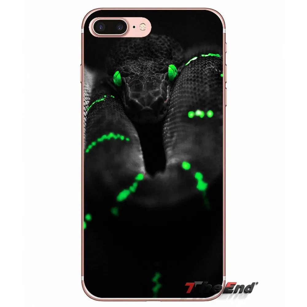 Чехол для телефона Sony Xperia Z Z1 Z2 Z3 Z5 compact M2 M4 M5 E3 T3 XA Aqua LG G4 G5 G3 G2 Mini Crazy Black Python Snake Viper |