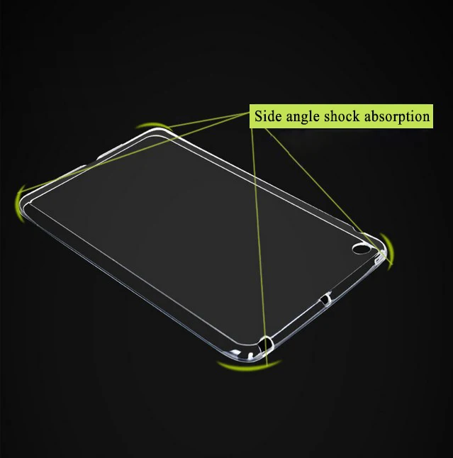for iPad Air 2 1 Case mini 3 4 Clear TPU 9.7 2017 2018 Slim Back Cover ipad pro inch |