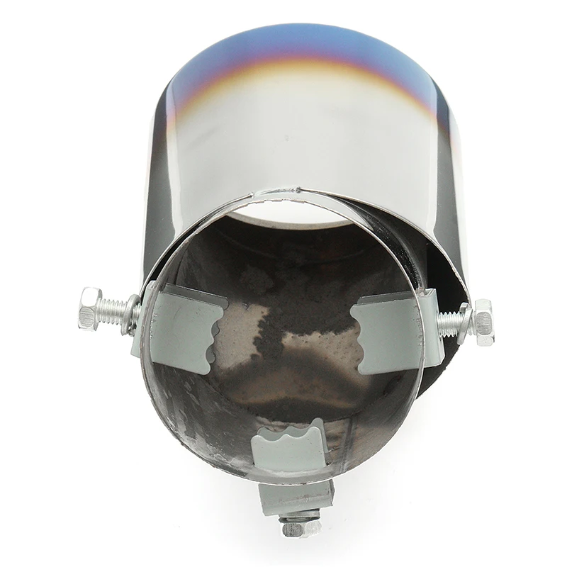 Universal Car Exhaust Pipe Tip Muffler Stainless Steel Blue Auto SUV | Автомобили и мотоциклы