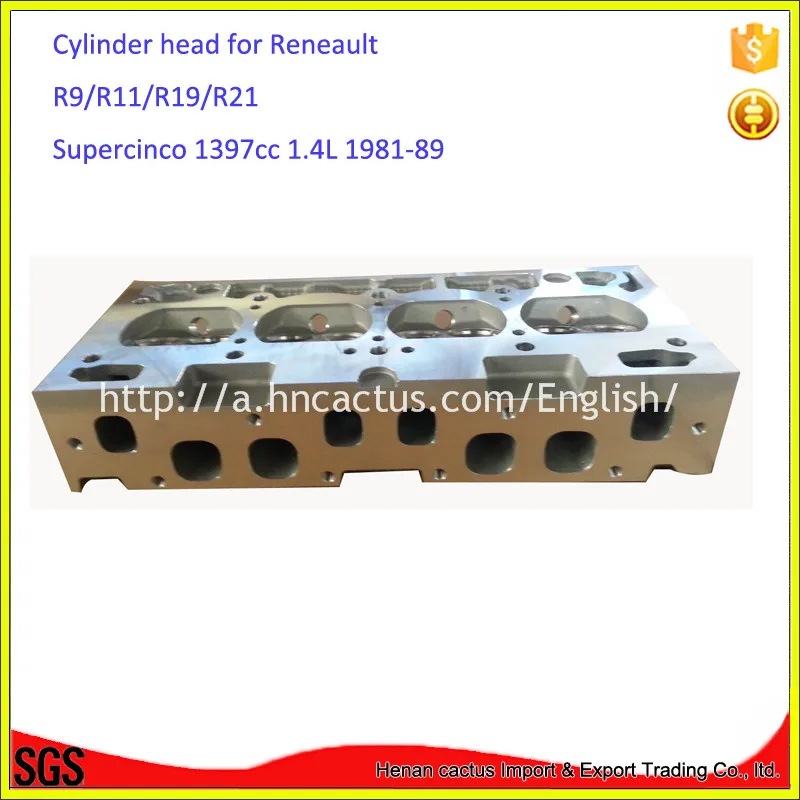 R11 R19 R21 R9 головка цилиндра для Renault C1J C2J Supercinco 1397cc 1.4L 1981 89|cylinder head|renault cylinder headrenault r19 |