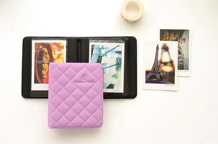 Детский фотоальбом с 36 карманами стильный альбом карамельных цветов для мини Instax