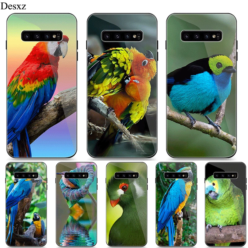 Стеклянный чехол для телефона Samsung A40/A50/A10/A20/A30/A60/A70/S10/S7 Edge/S8/S9 Plus/Note 8/9|Бамперы| |