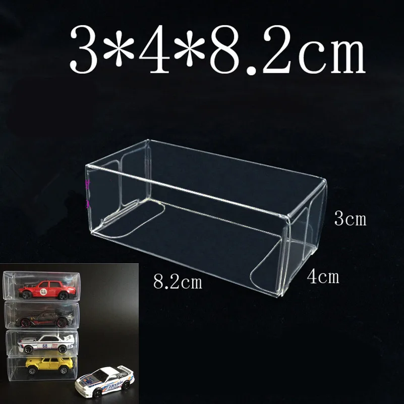 

100 шт./лот 3x4x8,2 см Прозрачная ПВХ маленькая Автомобильная форма складные коробки/подарки на день рождения и вечерние ринку упаковка прозрачн...