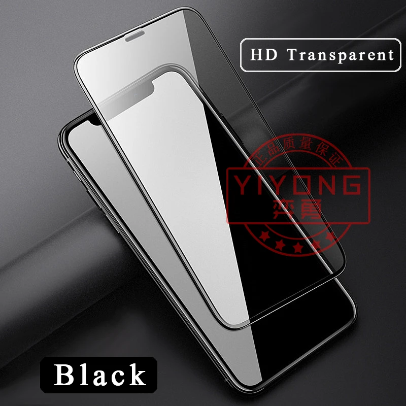 YIYONG закаленное стекло для iPhone 6 6s 7 8 Plus полное покрытие 5D HD анти-синий светильник Защита экрана для iPhone x s xr xs Max стекло