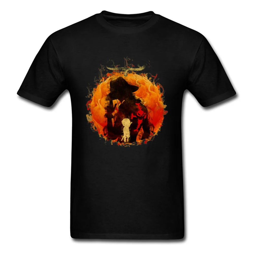 Потрясающая Мужская футболка 2019 цельная Луффи аниме Fire Fist Devil Fruit Ace топы в стиле