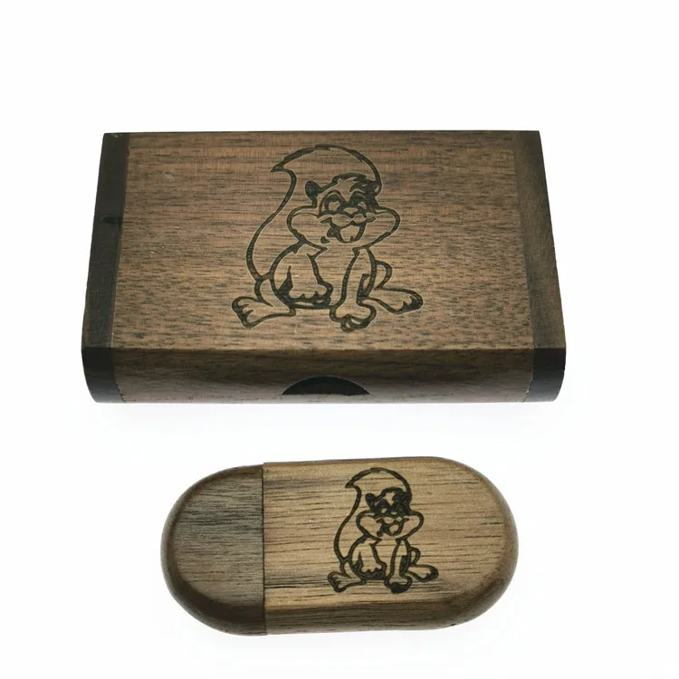 Usb-флеш-накопитель в деревянной коробке 4-64 Гб | Компьютеры и офис