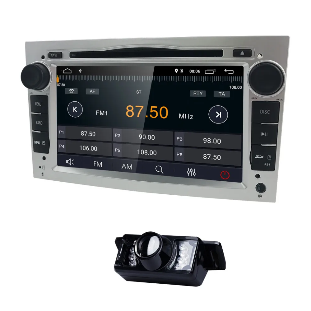Android 8 1 Авторадио 2 Din Автомобильная dvd навигационная система для Opel Astra H G J Antara vectra c