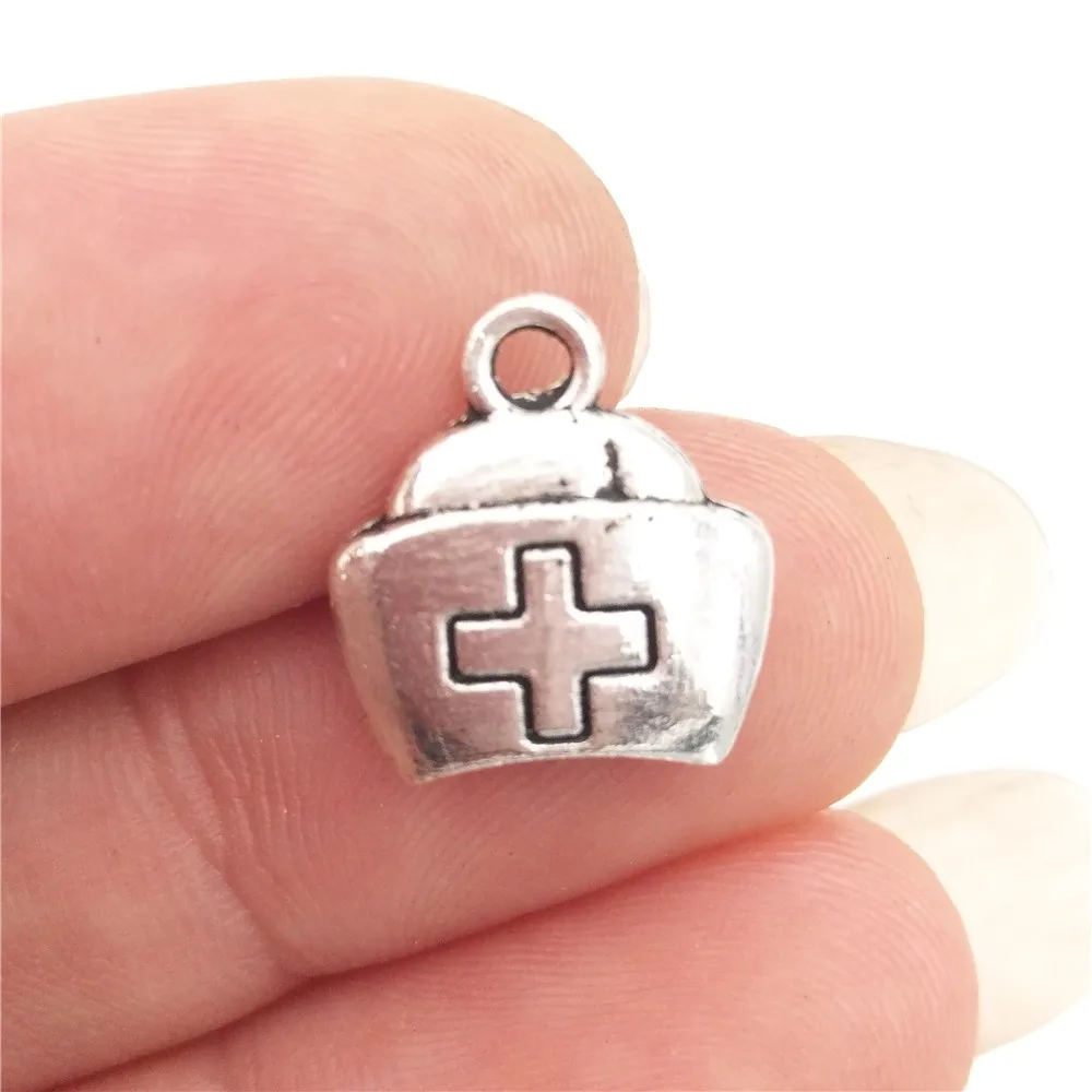 Подвеска для медсестры из цинкового сплава 12 х12 мм 1 2 г|charm antique silver|antique silvercharms |