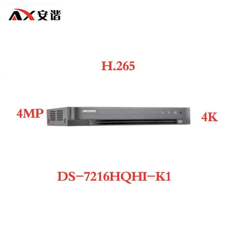 ANXIE Hikvision DS-7216HQHI-K1 H.265 HDMI выход на до 4k разрешение 4MP lite для записи | Безопасность и
