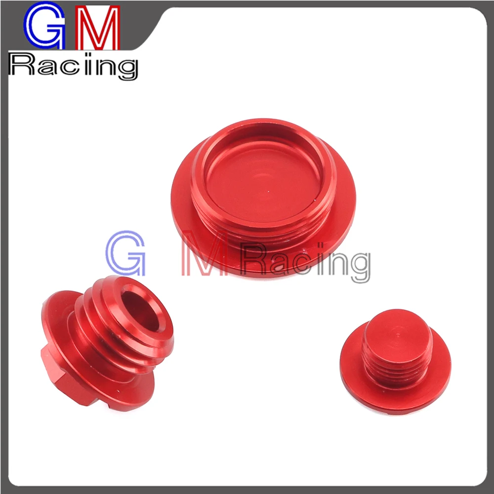 CNC Aluminum Engine Timing Oil Plug Set For HONDA CRF150R CRF250R CRF450R CRF450X CRF 150R 250R 450R 450X Dirt Bike Motorcycle | Автомобили
