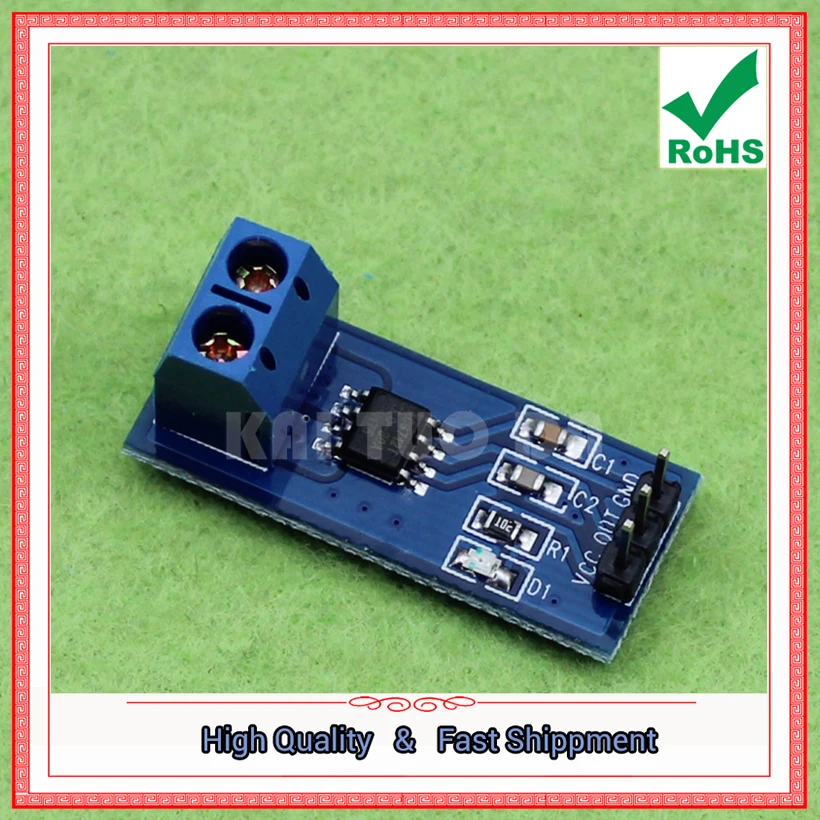 Модуль датчика тока ACS712 диапазон 30 А (C7B3)|module sensor| |