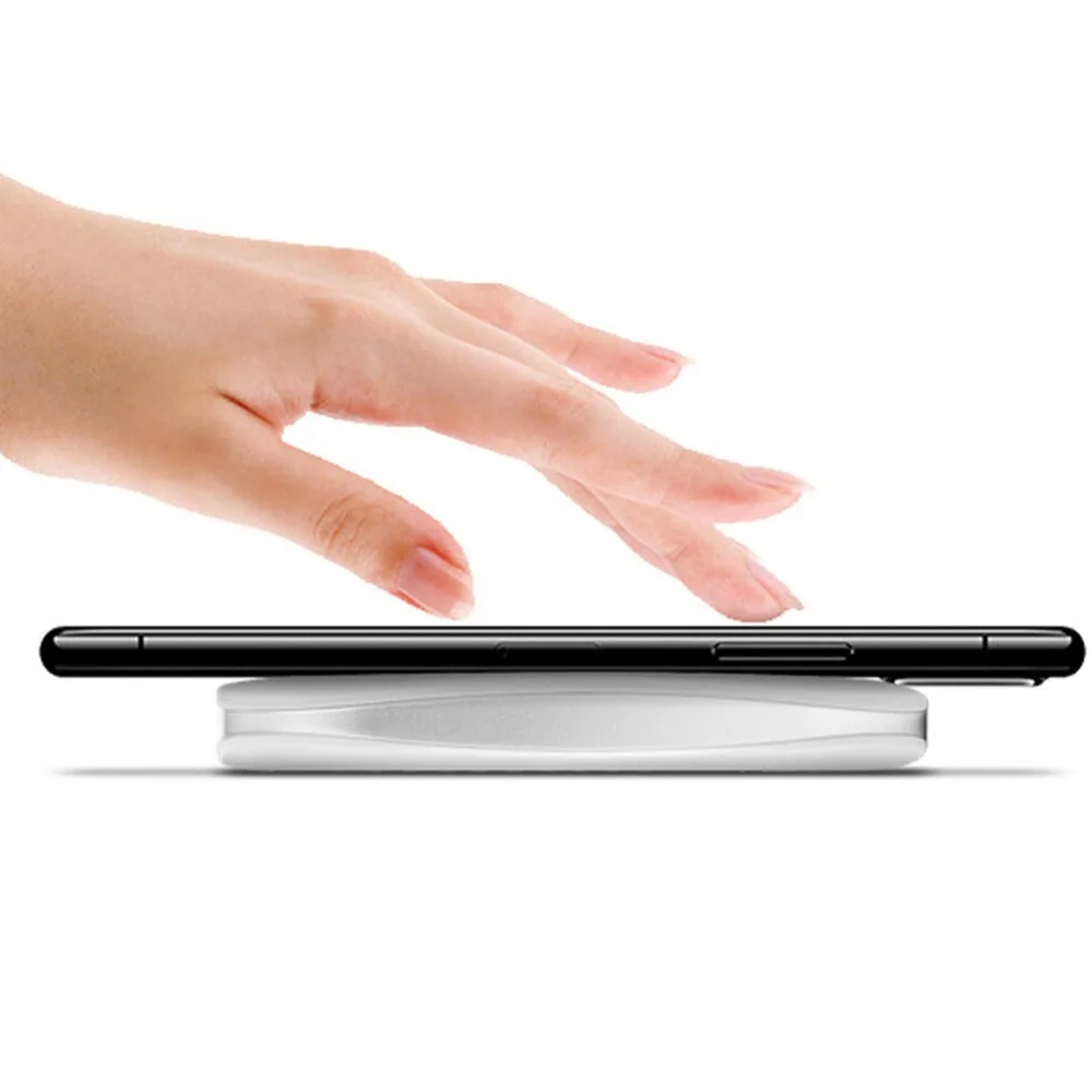 Qi Беспроводное быстрое зарядное устройство подставка для настольного