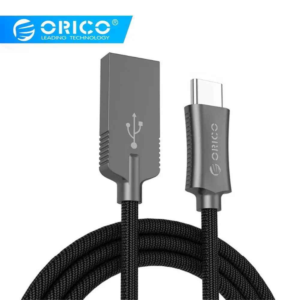 ORICO USB Тип кабеля к C Высокоскоростной USB Дата-кабель для зарядки и синхронизации для huawei P9 Macbook LG G5 Xiaomi Mi 5 htc 10 больше из цинкового сплава, цинковый сплав