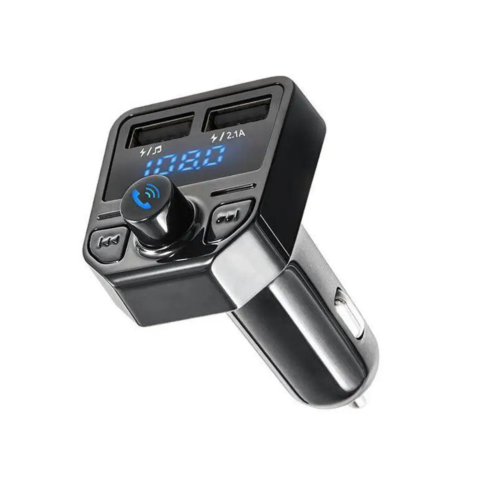 X1 автомобиля Bluetooth MP3 плеер fm передатчик Dual USB громкой связи Порты Автомобильный TF
