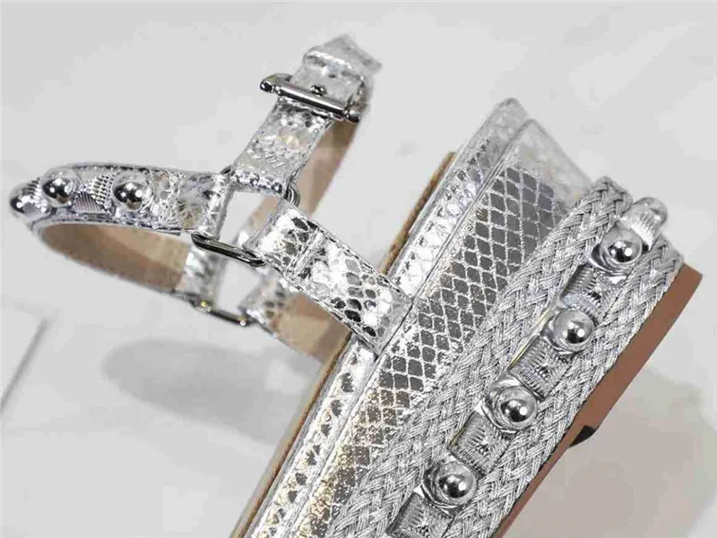 Сандалии женские на платформе брендовые босоножки танкетке высокий каблук