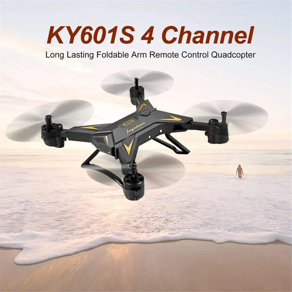 KY601S RC Профессиональный Дрон с гравитационным чувством FPV Квадрокоптер 20 минут