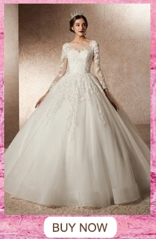 Любовник Поцелуй Vestido De Noiva настоящая фотография Свадебные и Бальные платья из бисера Кружева Кепки с длинным рукавом платье принцессы, невесты халаты для свадьбы и