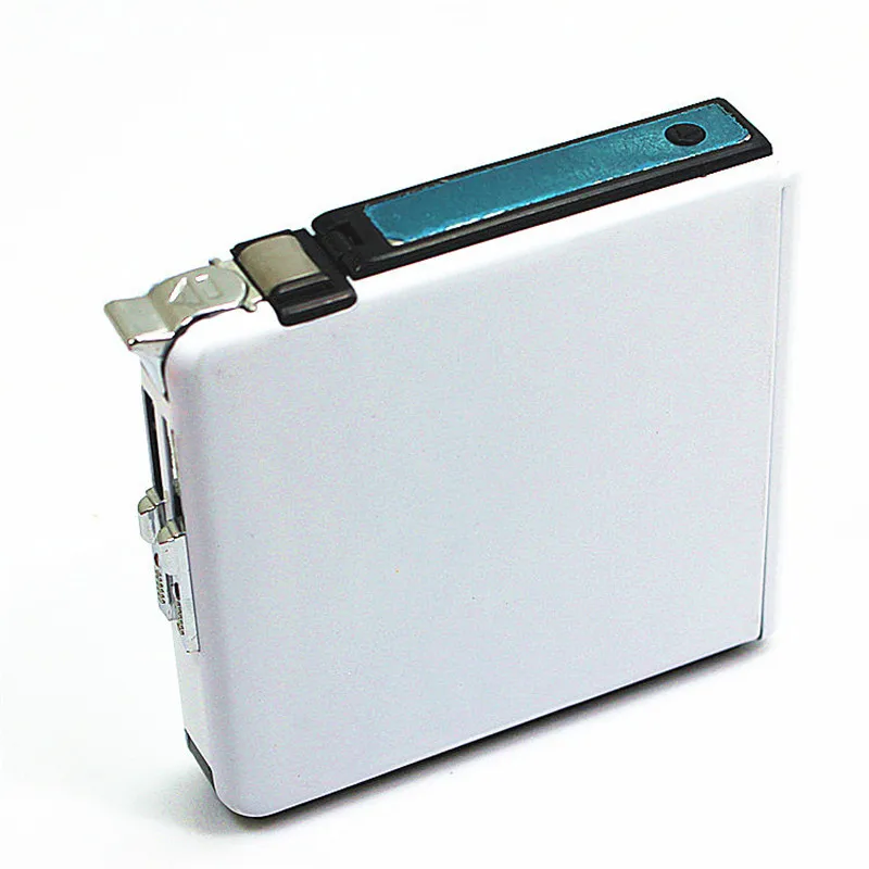 2018 чехол для сигарет газовая зажигалка коробка сигар факел турбо ветрозащитный